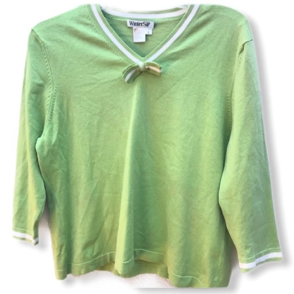 Vintage "Winter Silk" Silk Blend Sweater